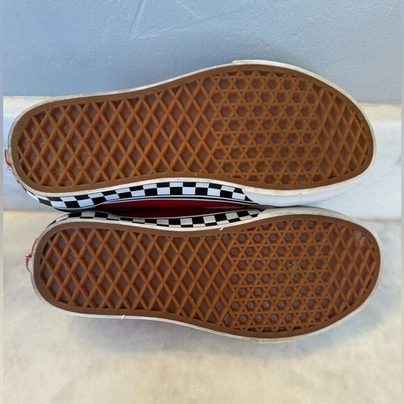 Vans Off The Wall Old Skool V Logo Pop Skater Shoes - Unisex Size 5 M / 6.5 W - Picture 2 of 8